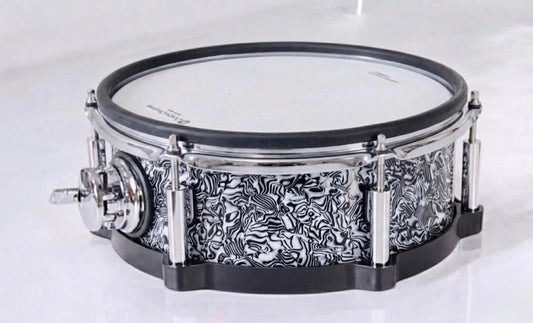 Dolby 10” Electronic Black Abalone TOM w 6 Triggers for Roland Alesis Drum