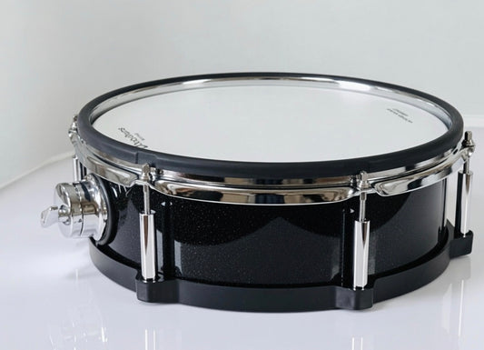 Dolby 12” Electronic Black Sparkle Tom or Snare w 6 Triggers for Roland Alesis Drum HX