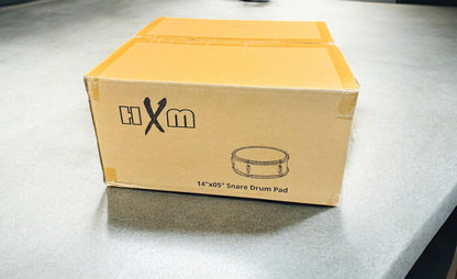 HXM 14” X 5” Black Sparkle Snare Drum for Roland Alesis Lemon Kit