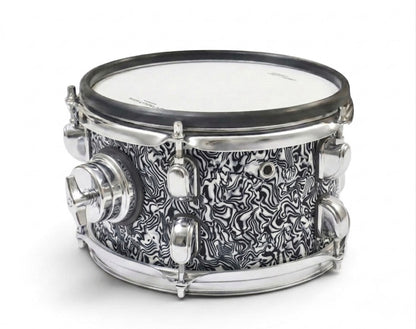 Dolby 8” Electronic Black Abalone TOM w 3 Triggers for Roland Alesis Drum