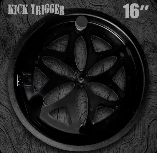 16” KICKTrigger Electronic Plate Tray w Foam for Roland Alesis Acoustic Bass Drum