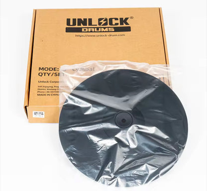 UNLOCK 13” 3 Zone Ride Crash Bell Cymbal for Roland Alesis Kit