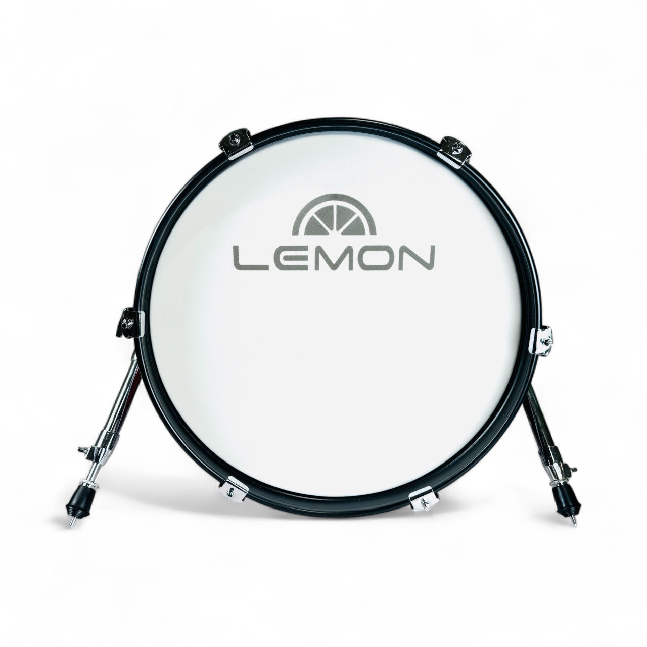 Lemon 16” RED FLAME Bass Kick Drum for Roland and Alesis Kit