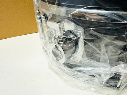 HXM 12” X 6” Brushed Silver Rack Tom Drum for Roland Alesis Lemon Kit