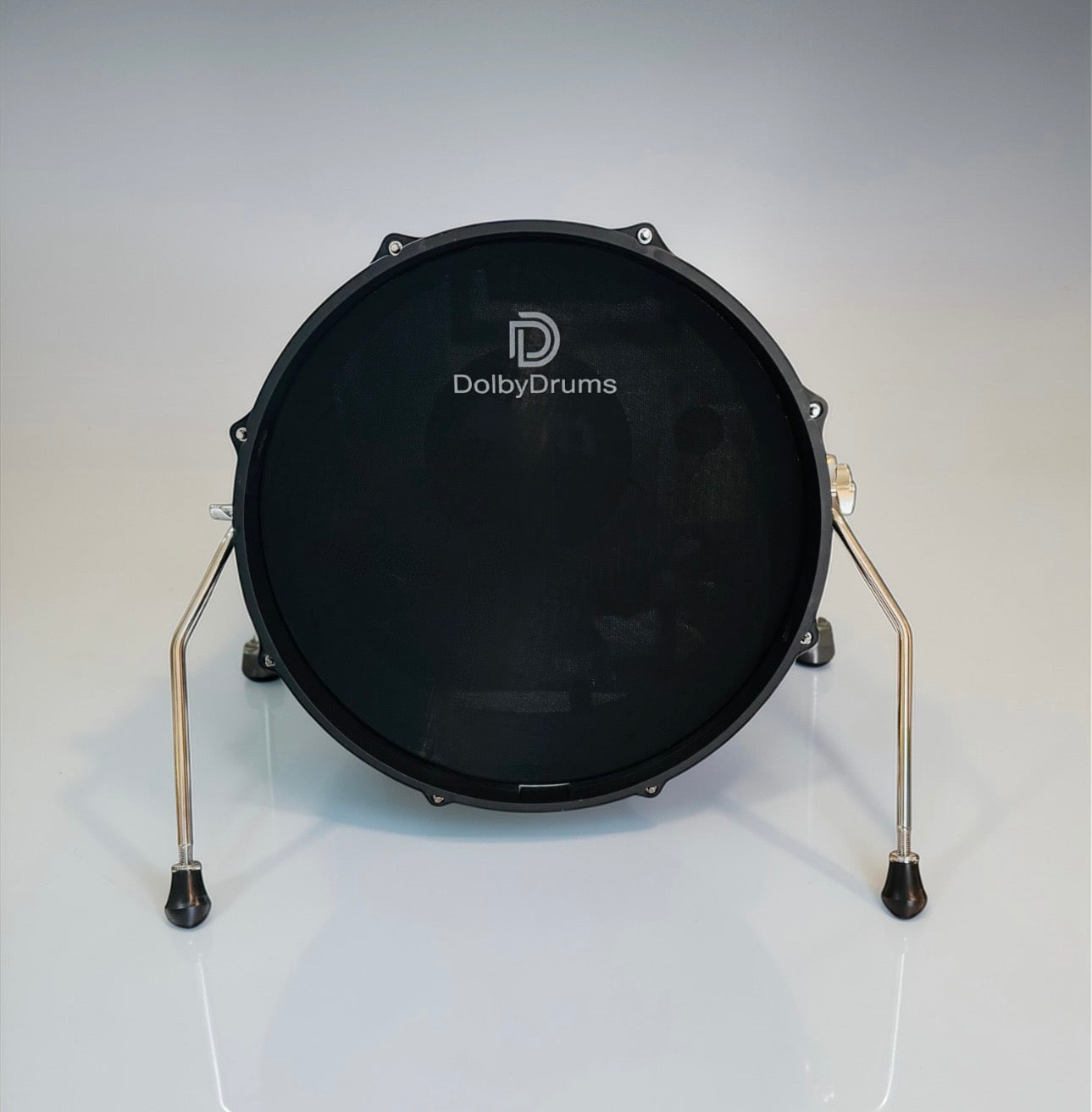 Dolby 18” Electronic Kick Drum RED WOOD for Roland Alesis