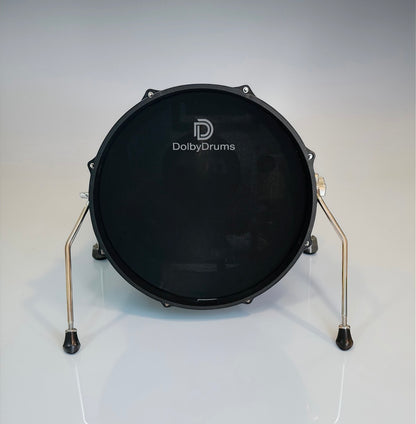 Dolby 18” Electronic Kick Drum RED WOOD for Roland Alesis