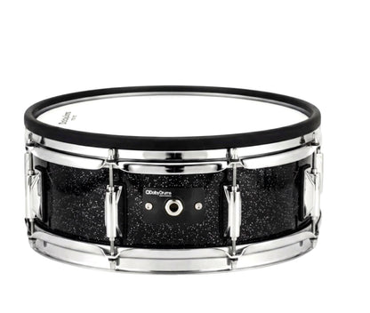 Dolby 14 x 5” Electronic Black Sparkle SNARE w 6 Triggers for Roland Alesis Drum