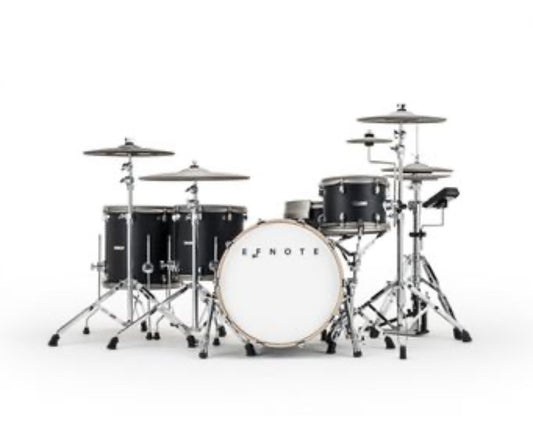 EFNOTE 7X DW9000 BUNDLE Acoustic Designed Electronic Drum Set Black Oak