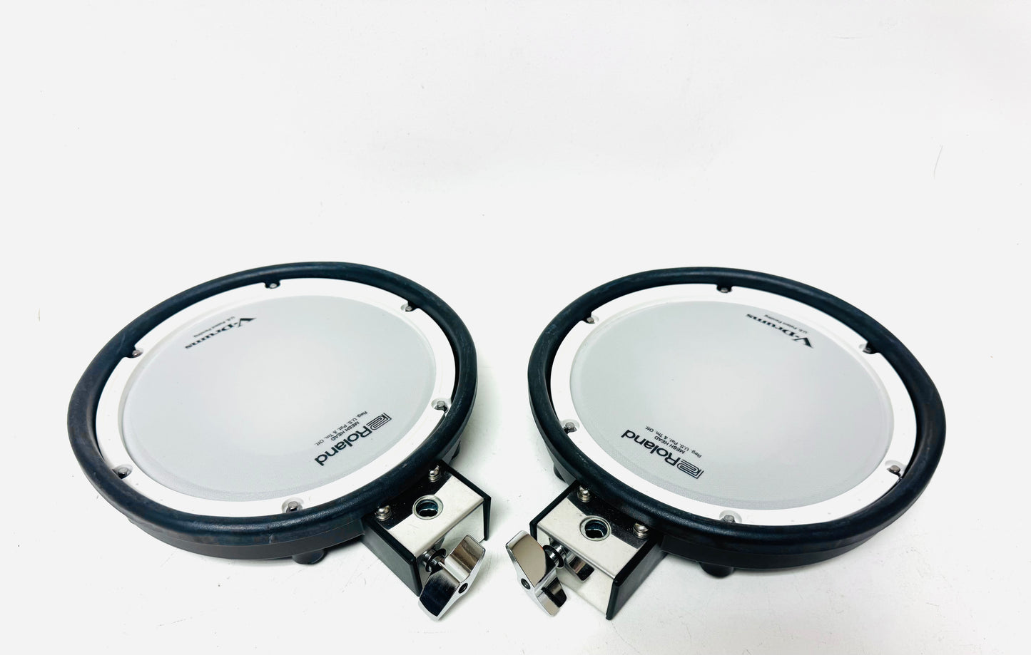 Pair of Roland PDX-8 Mesh Pads with Mount Clamp and Cable PDX8