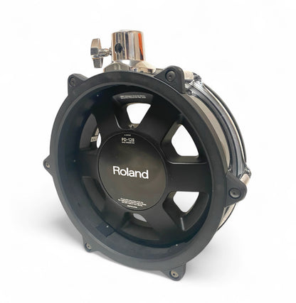 Roland PD-128-BC 12” Black Chrome Mesh Tom Pad PD128