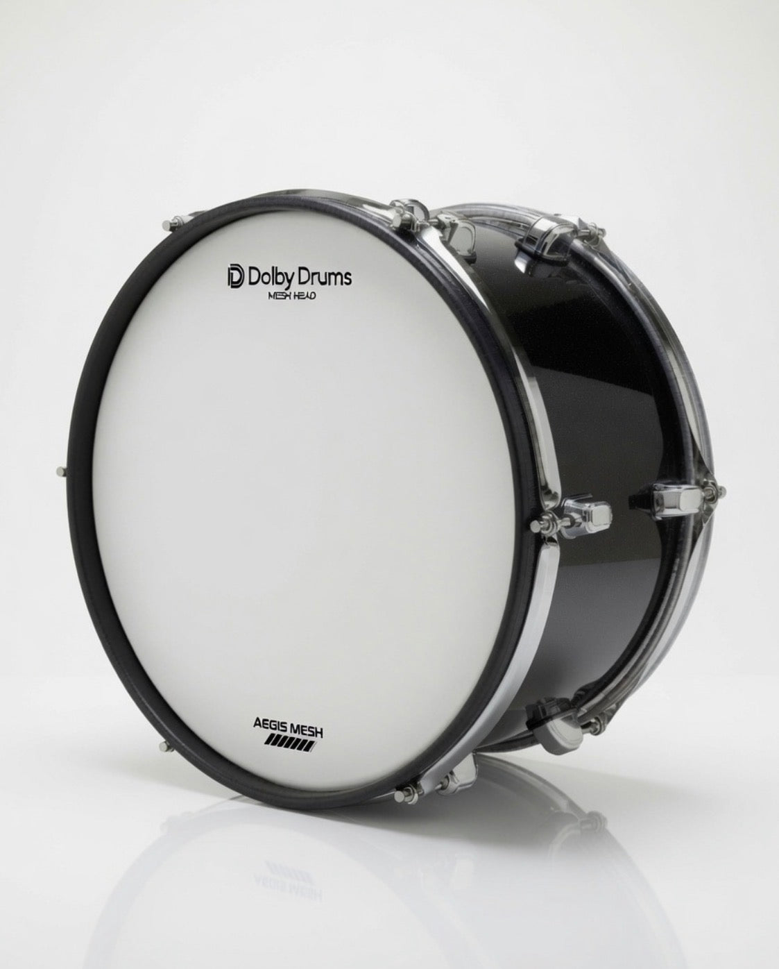 Dolby 10” Electronic Black Sparkle TOM w 6 Triggers for Roland Alesis Drum
