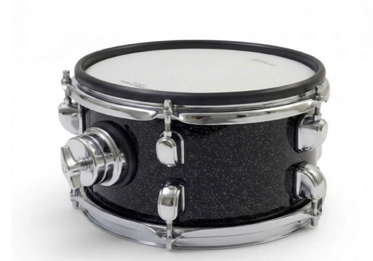 Dolby 12” Electronic Black Sparkle TOM w 6 Triggers for Roland Alesis Drum