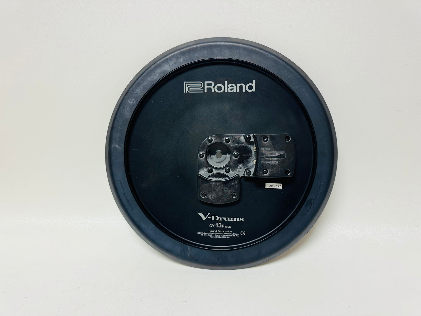 Roland CY-13R Cymbal Black Back with Ball Boom Arm CY13 CY-13