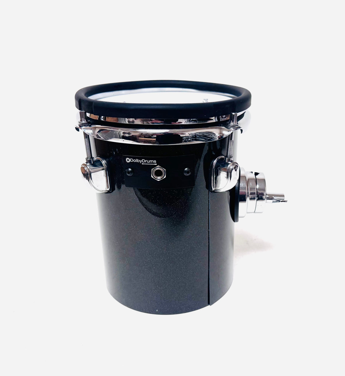 6” x 8” Black Electronic Octoban Dual Zone B-STOCK for Roland Alesis Drum
