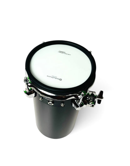6 x 12” Electronic Black Acrylic Octoban Dual Zone for Roland Alesis Drum