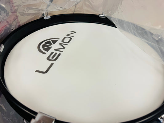 Lemon 16” Black Sparkle Bass Kick Drum for Roland Alesis OPEN BOX
