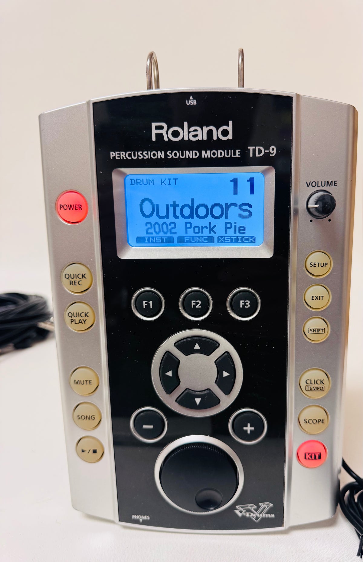 Roland TD-9 V1 Module Brain Cables TD9
