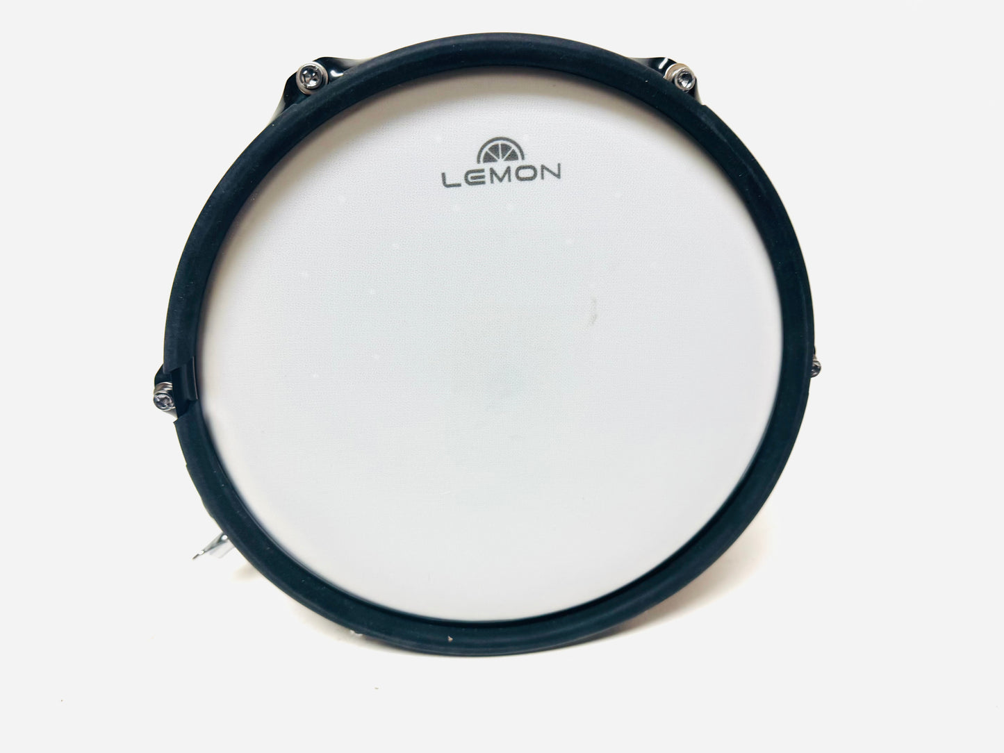 Used Lemon 10” Red Flame Mesh Tom for Roland Alesis Kit