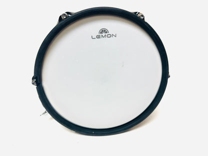 Used Lemon 10” Red Flame Mesh Tom for Roland Alesis Kit
