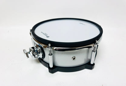 Dolby 10” Electronic White Silver RACK TOM w 6 Triggers for Roland Alesis Drum HX