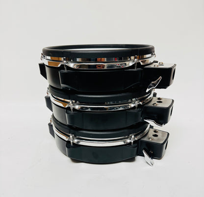 Set of 3 Roland PDX-100 10” Mesh Snare Tom Pad PDX100