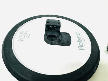 Roland CY-13R Ride White Back with Boom Arm