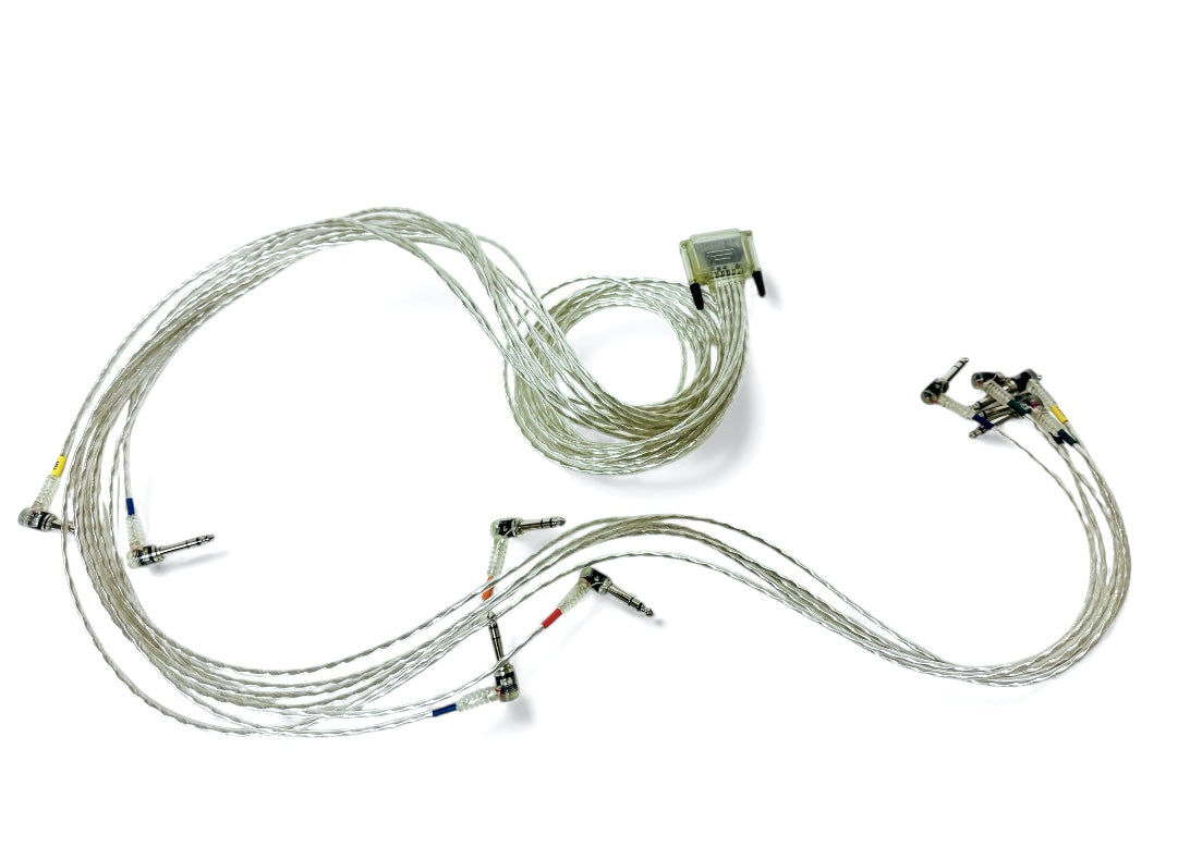 Cable Snake CLEAR Loom for ROLAND V DRUM MODULE TD-9 TD-11 TD-15 TD-17 TD-25 TD-27