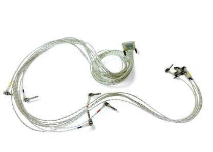 Cable Snake CLEAR Loom for ROLAND V DRUM MODULE TD-9 TD-11 TD-15 TD-17 TD-25 TD-27