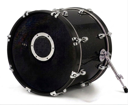 Dolby 22 x 14” Electronic Kick Drum Black Sparkle Bass for Roland Alesis Lemon