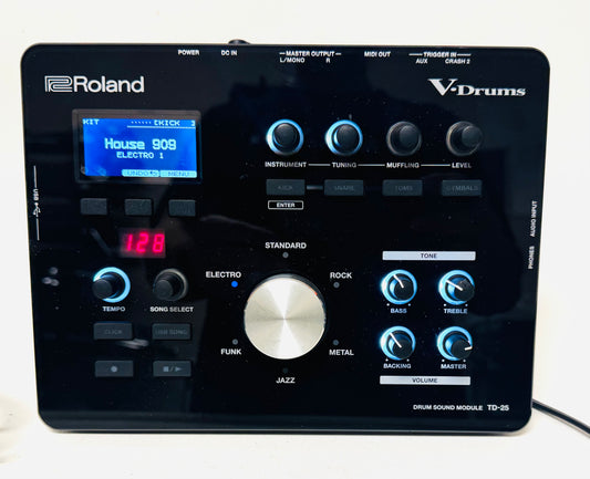 Roland TD-25 Module With Trigger Cables TD25