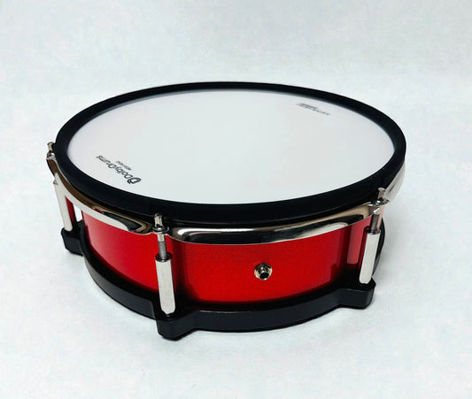 12” Electronic Red Sparkle SNARE w 6 Triggers for Roland Alesis Drum