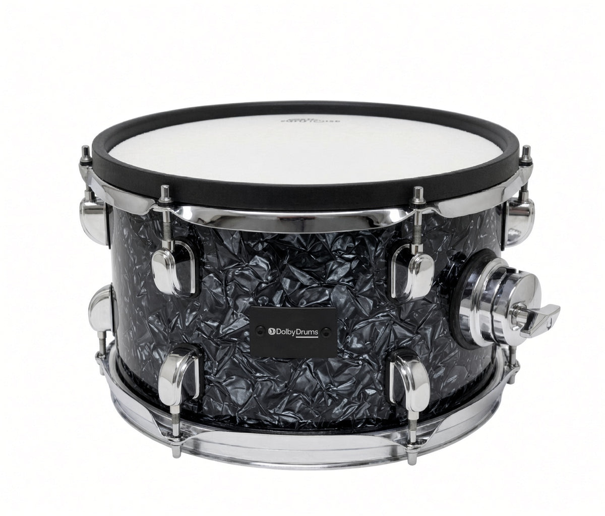 Dolby 10” x 6” Electronic Dark Fracture TOM w 6 Triggers for Roland Alesis Drum