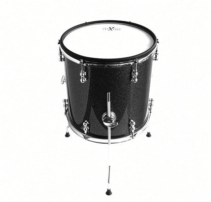 HXM 14 x 14” Black Sparkle Floor Tom for Roland Alesis Kit VAD