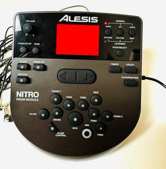 Alesis Surge *READ* Drum Module DM7X Brain with Cables