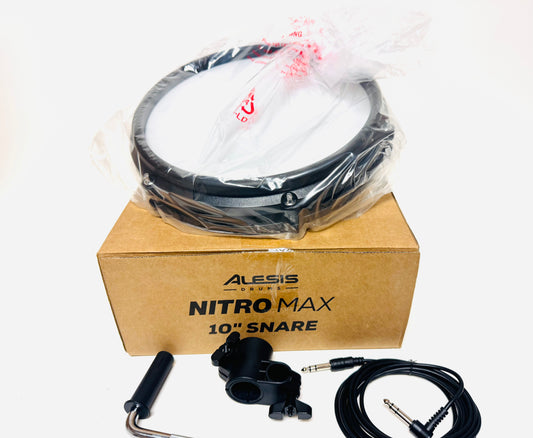 Alesis Nitro MAX 10” Mesh Snare Drum Pad OPEN Box