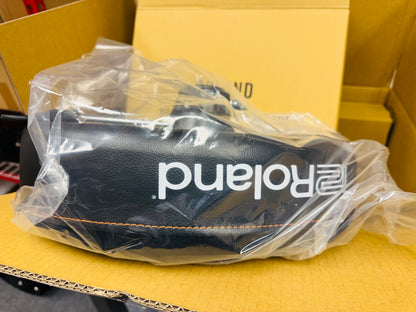 Roland Hydraulic Saddle Drum Throne - Velours Top - Soft Foam Open Box