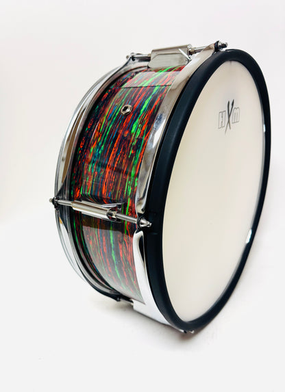 HXM 14” X 5” Psych Red Snare Drum for Roland Alesis Lemon Kit