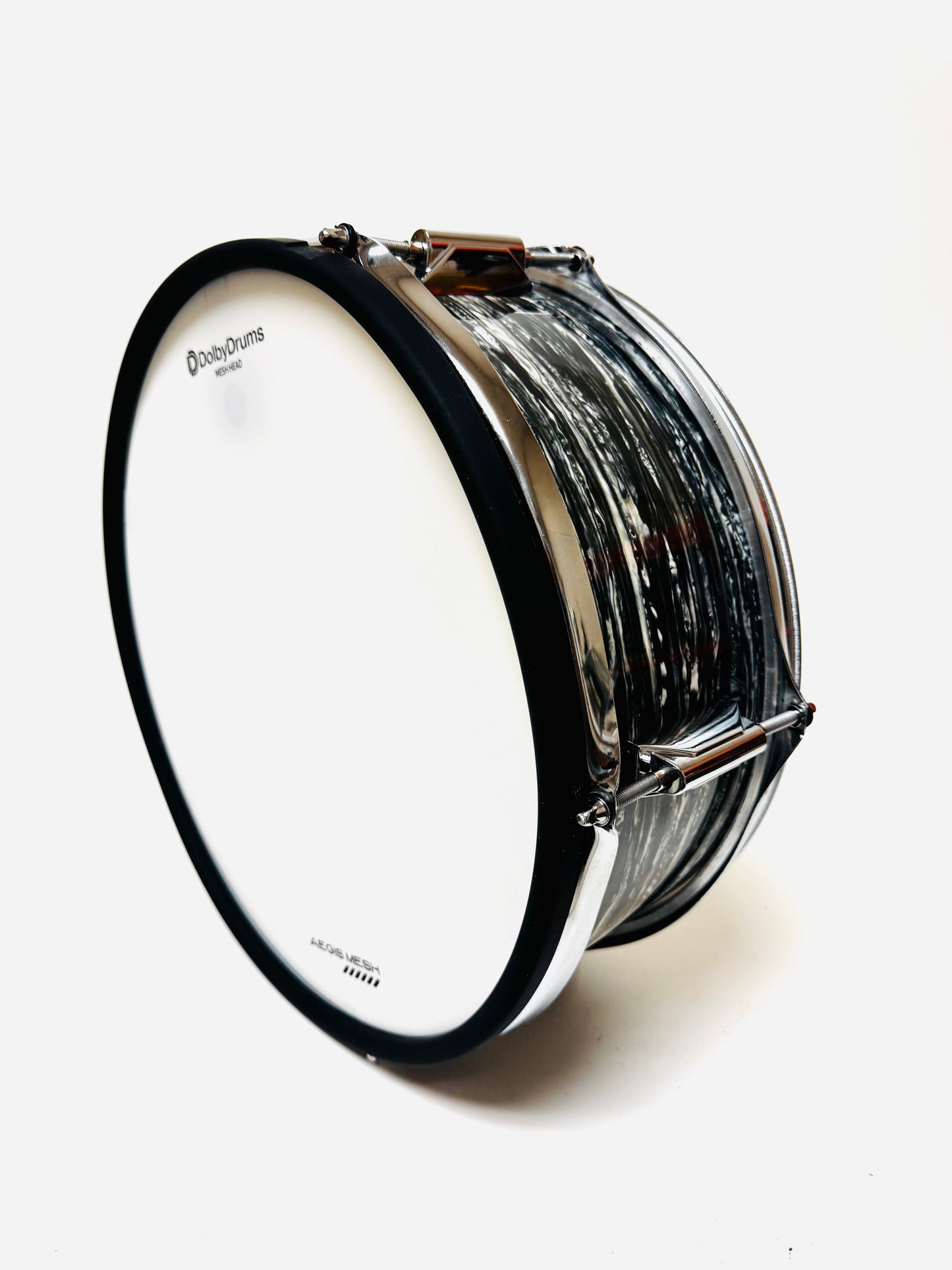 HXM 14” X 5” Black Oyster Pearl Snare Drum for Roland Alesis Lemon Kit
