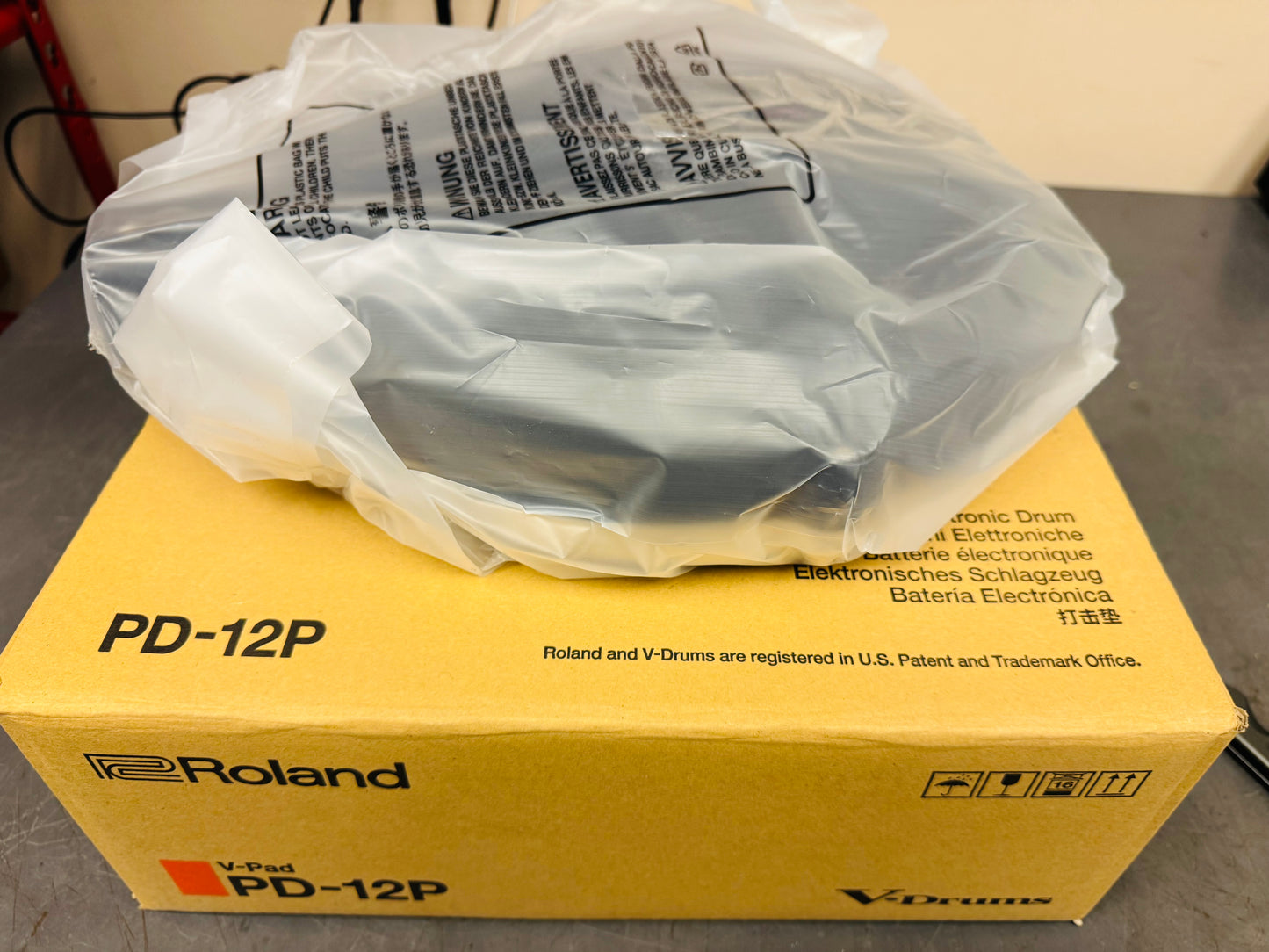 Roland PD-12P 12” Mesh Trigger Pad Open Box PD 12P