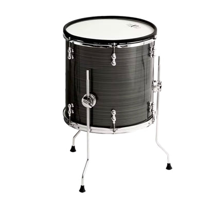 HXM 14 x 14” Mesh Brushed Silver Floor Tom for Roland Alesis Kit VAD