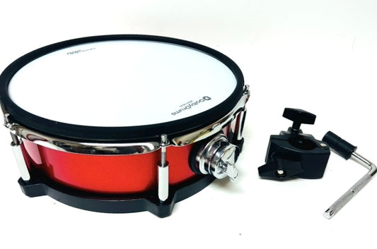 12” Electronic Red Tom or Snare w 6 Triggers for Roland Alesis Drum