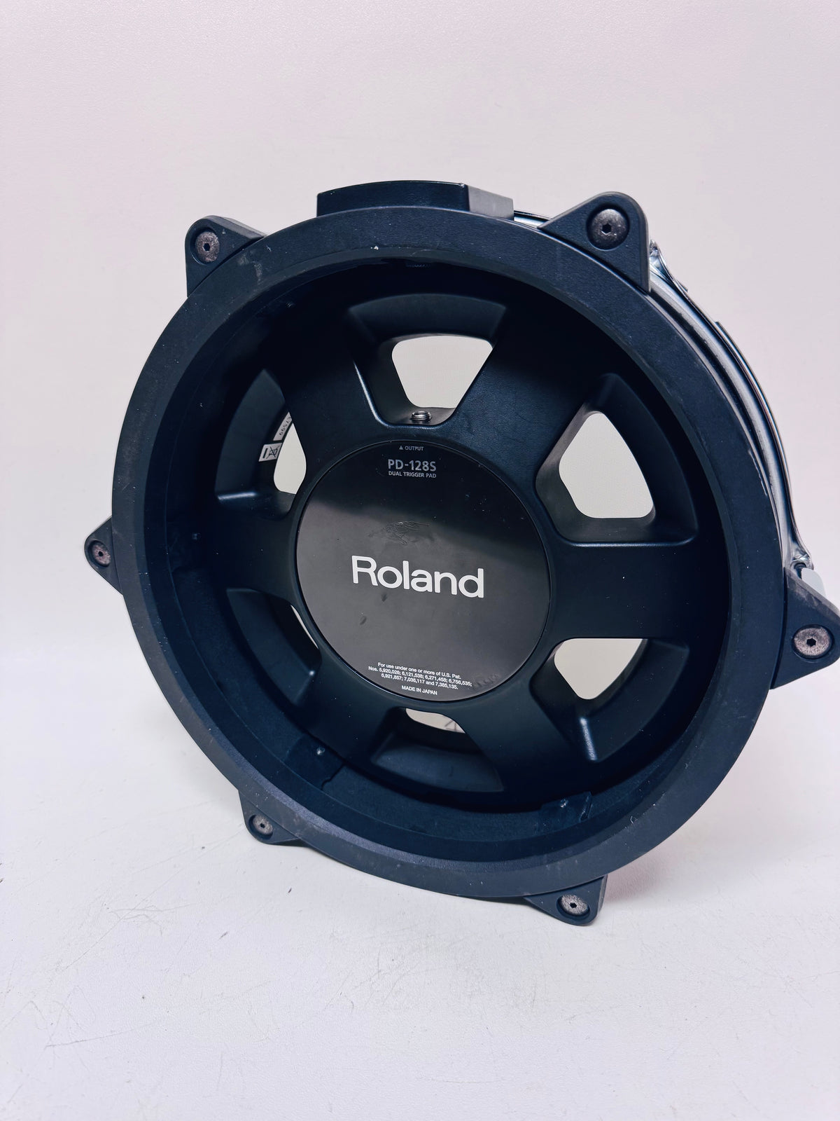Roland PD-128S-BC 12” Black Chrome Mesh Snare Pad PD128
