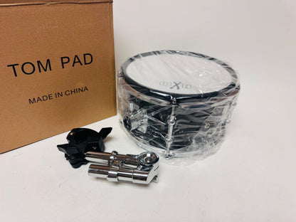 HXM 10x6” Black Sparkle Rack Tom Drum for Roland Alesis Lemon Kit