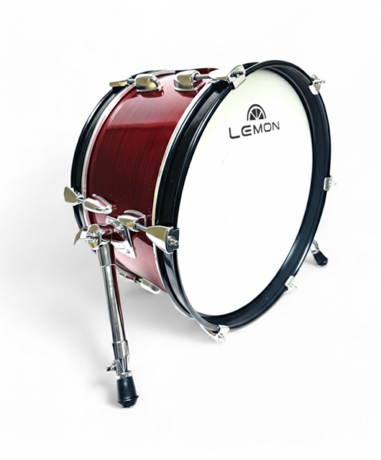 Lemon RED Shell Pack Snare Kick Drum Roland Compatible