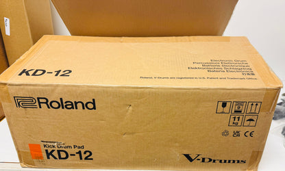 Roland KD-12 12” Mesh Kick Trigger Pad Open Box KD 12