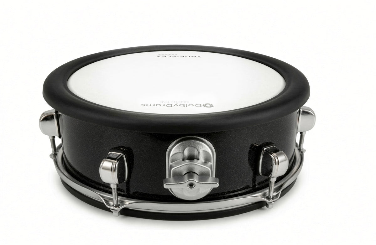 Dolby 10” Dual Core Black Sparkle TOM for Electronic Roland Drum