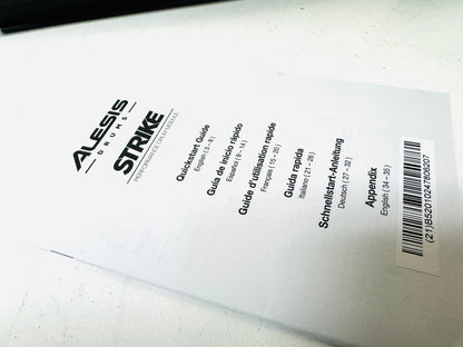 Alesis Strike Drum Module Brain with Cables and Mount Plate