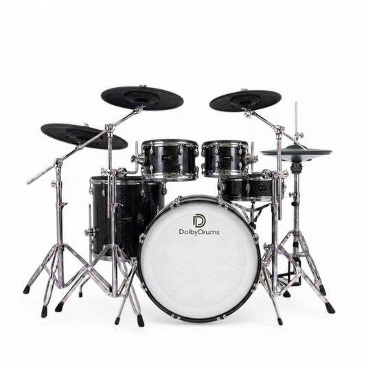 REV-9 Black Sparkle Electronic Drum Kit