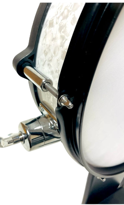 Lemon 12” White Diamond Bass Kick Drum for Roland Alesis Strike Kit