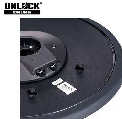 UNLOCK 13” 3 Zone Ride Crash Bell Cymbal for Roland Alesis Kit